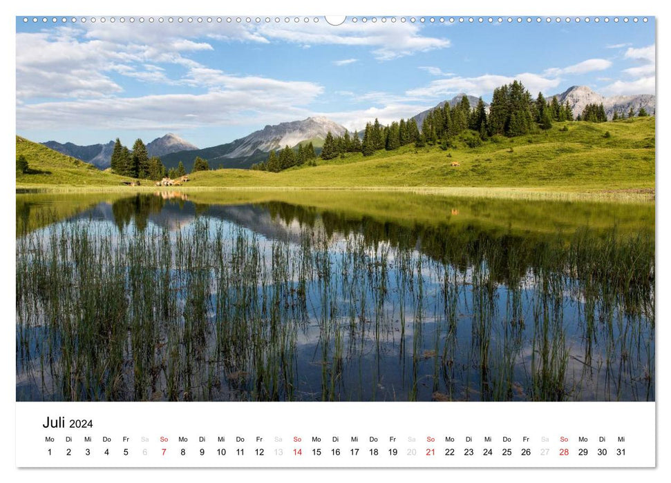 Graubünden 2024 - Die schönsten Bilder (CALVENDO Premium Wandkalender 2024)