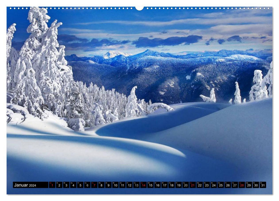 Kanada - Das Paradies für Entdecker (CALVENDO Premium Wandkalender 2024)