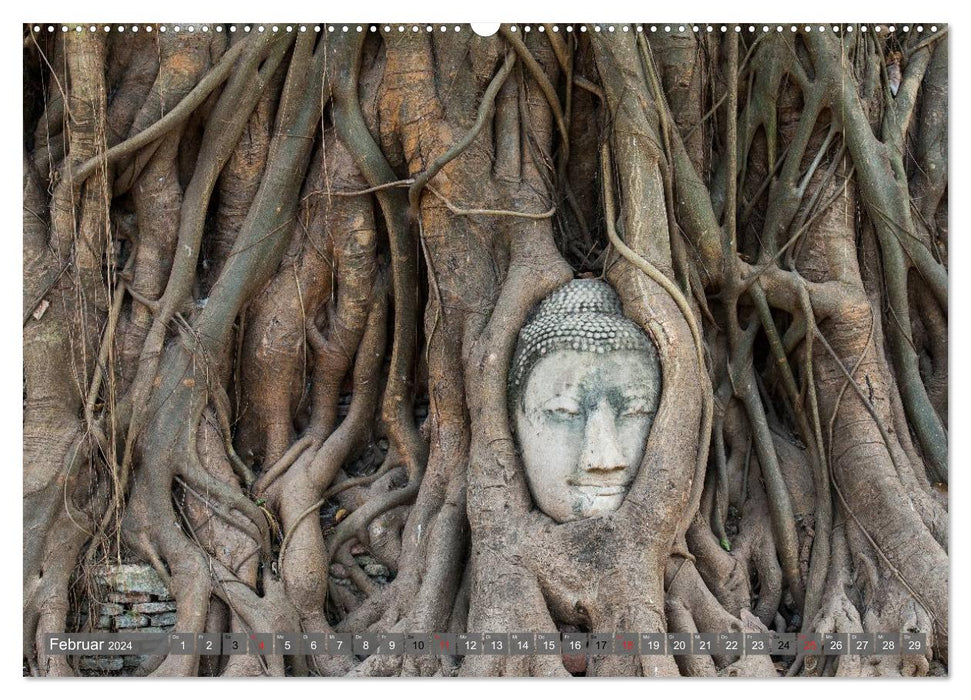 Buddha - Momente der inneren Einkehr (CALVENDO Wandkalender 2024)