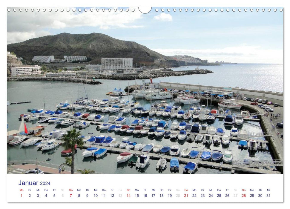 Die Canarischen Inseln - Gran Canaria (CALVENDO Wandkalender 2024)