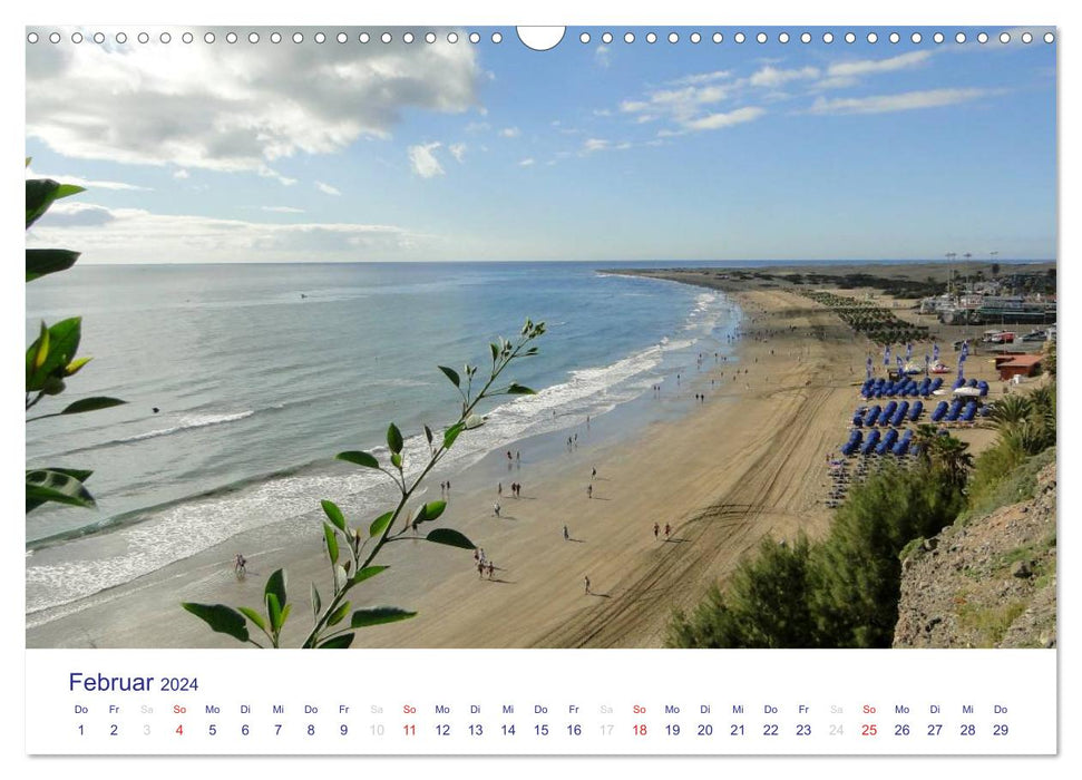 Die Canarischen Inseln - Gran Canaria (CALVENDO Wandkalender 2024)