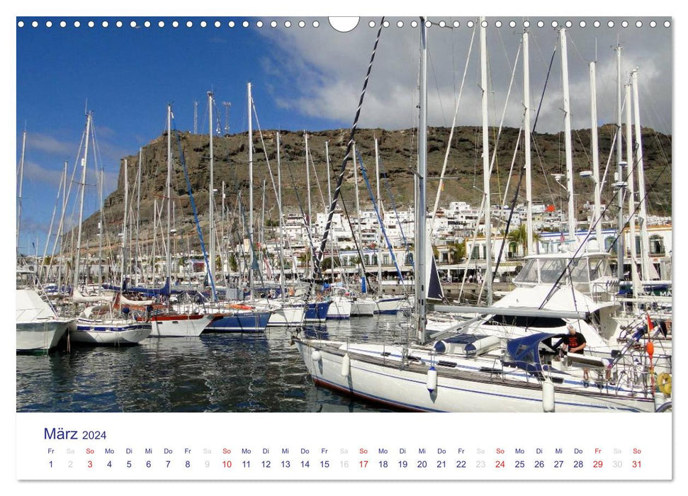 Die Canarischen Inseln - Gran Canaria (CALVENDO Wandkalender 2024)