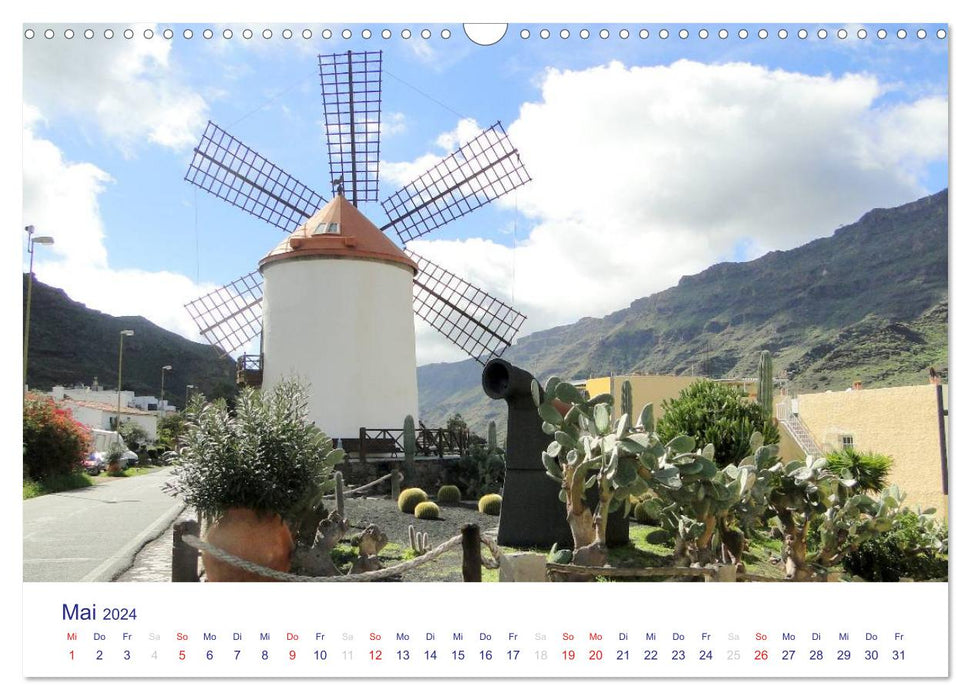 Die Canarischen Inseln - Gran Canaria (CALVENDO Wandkalender 2024)