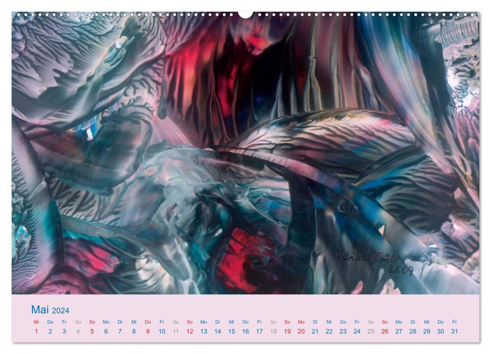 Kunstkalender 2024 - Augenblicke der Malerei (CALVENDO Premium Wandkalender 2024)