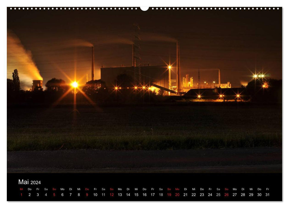 Industriekultur Ruhrgebiet (CALVENDO Wandkalender 2024)