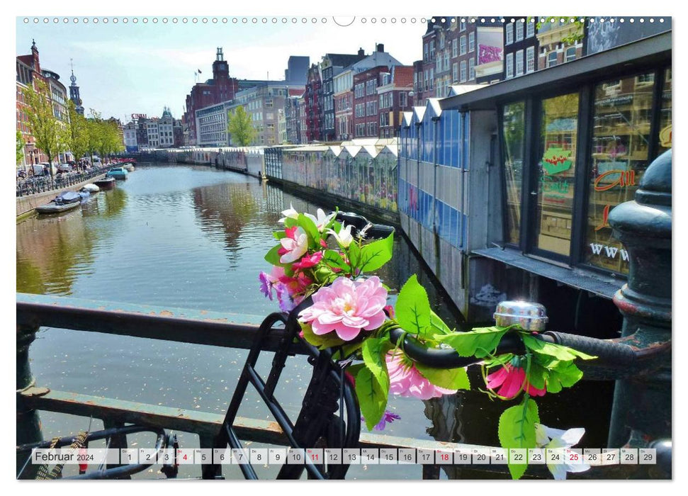 Amsterdam (CALVENDO Premium Wandkalender 2024)