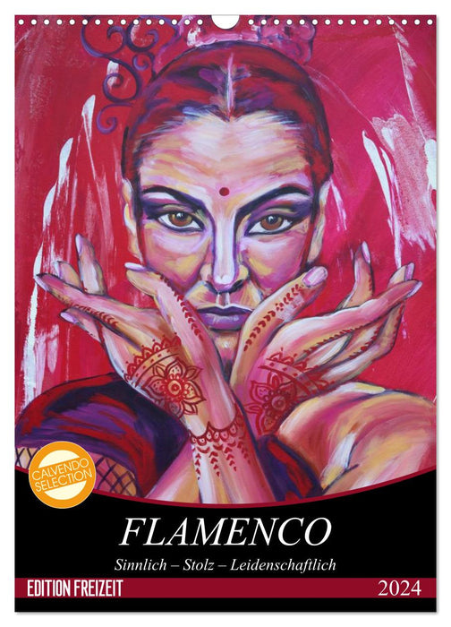 Flamenco (CALVENDO Wandkalender 2024)