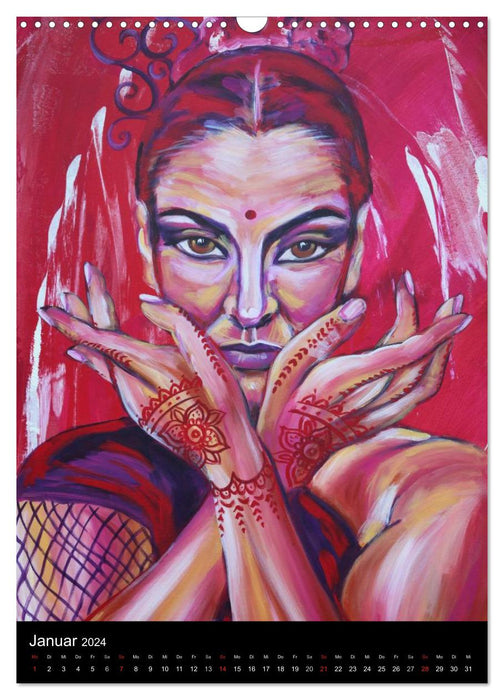 Flamenco (Calendrier mural CALVENDO 2024) 