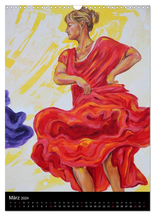 Flamenco (Calendrier mural CALVENDO 2024) 