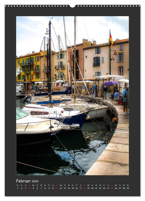 Saint Tropez (CALVENDO Premium Wandkalender 2024)