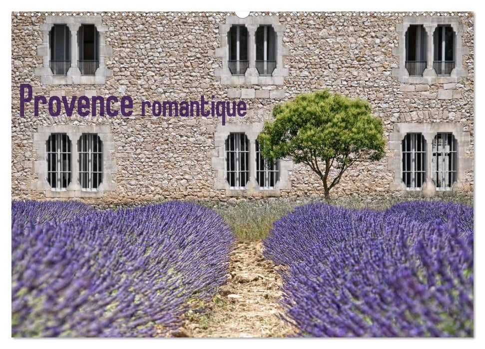 Provence romantique (Calendrier mural CALVENDO 2024) 