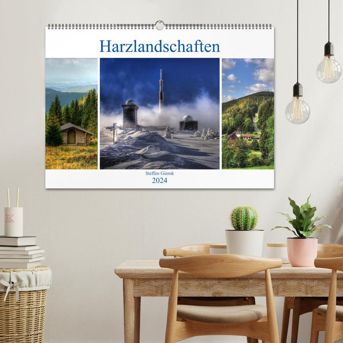 Harz Landschaften (CALVENDO Wandkalender 2024)