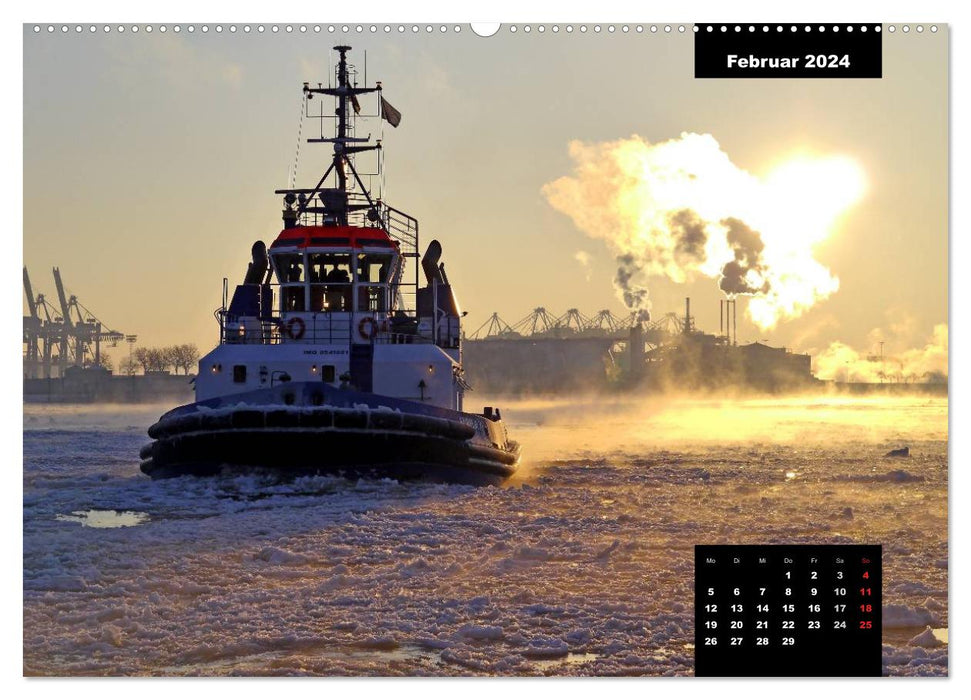 Bitte ein Schiff! (CALVENDO Wandkalender 2024)