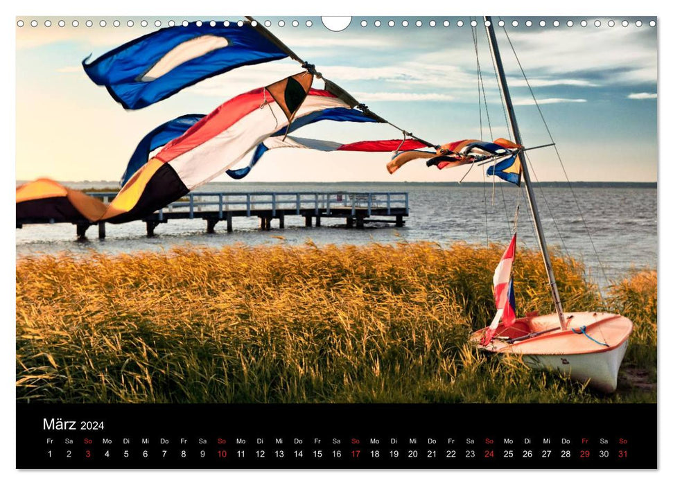 Fischland - Darß - Zingst (CALVENDO Wandkalender 2024)