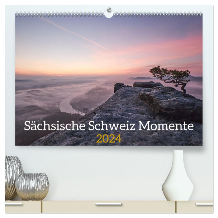 Sächsische Schweiz Momente 2024 (CALVENDO Premium Wandkalender 2024)