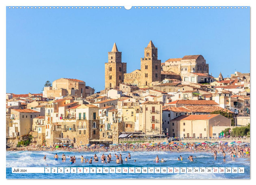 Süditalien - Sonnenverwöhnt mit viel Kultur und Geschichte (CALVENDO Premium Wandkalender 2024)