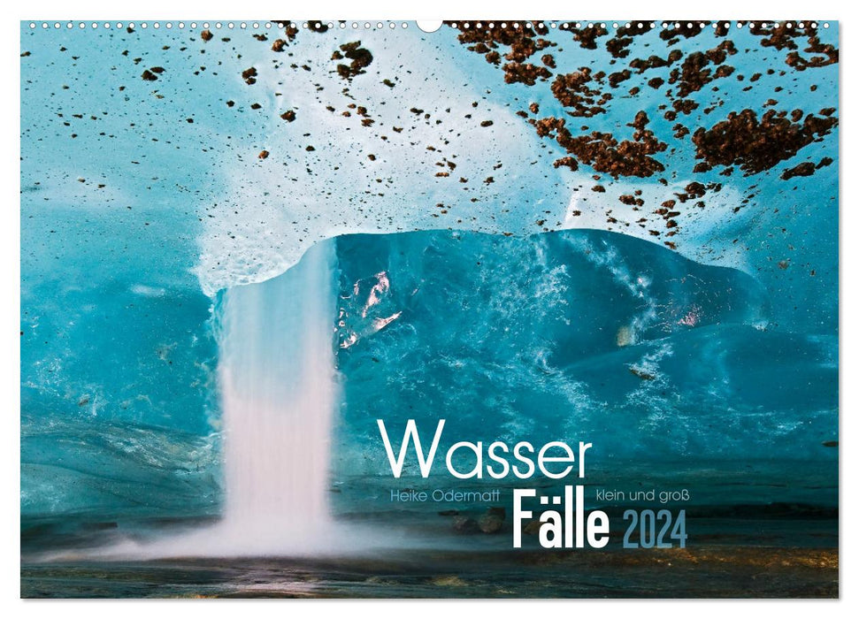 Wasserfälle klein und groß (CALVENDO Wandkalender 2024)