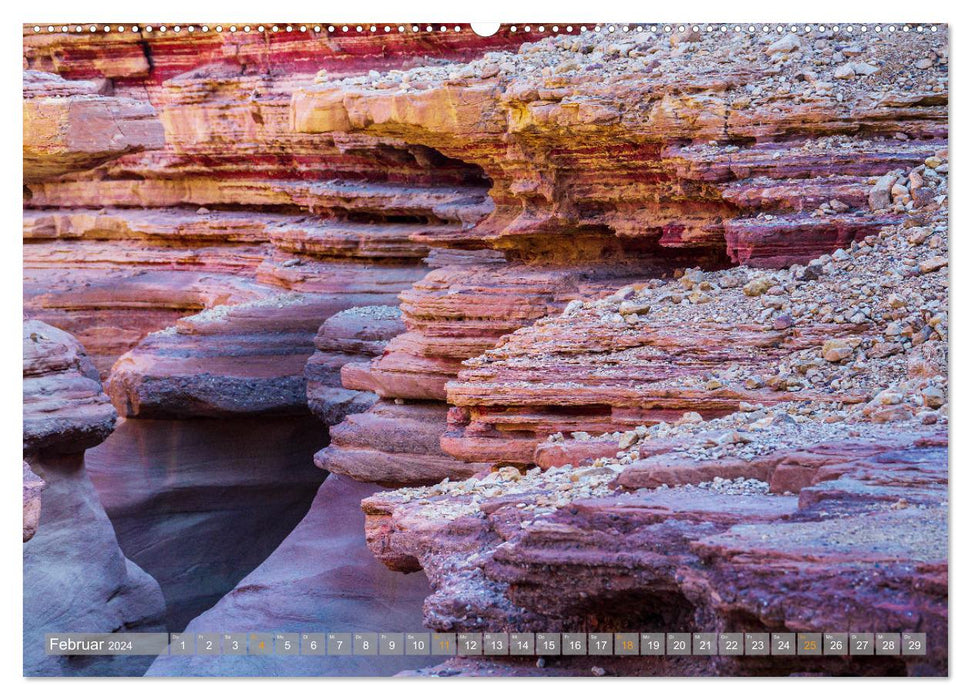 Negev – die Farben der Wüste (CALVENDO Premium Wandkalender 2024)