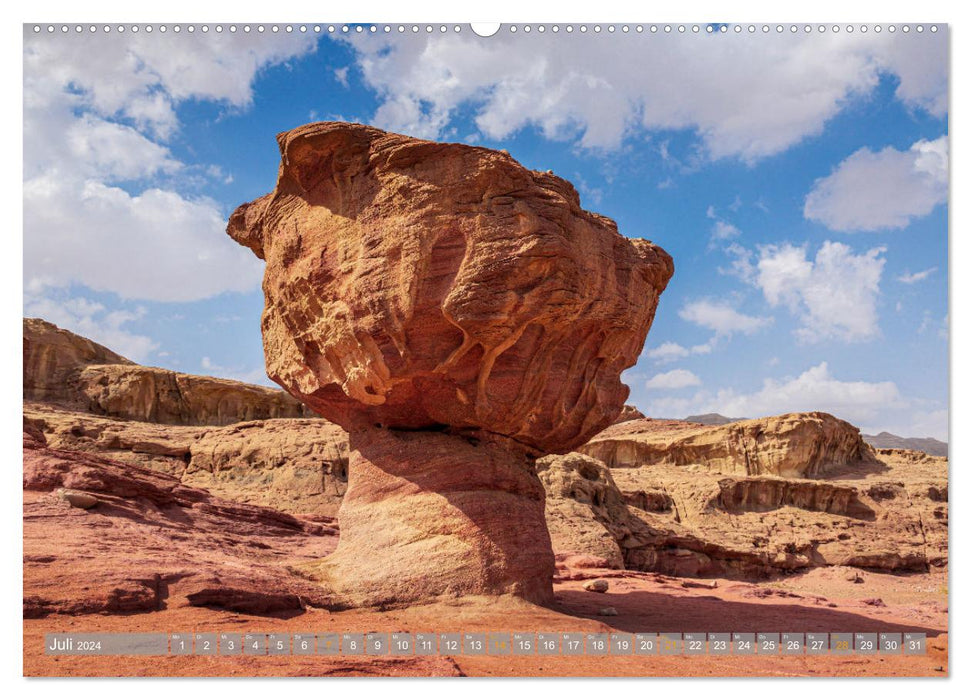 Negev – die Farben der Wüste (CALVENDO Premium Wandkalender 2024)