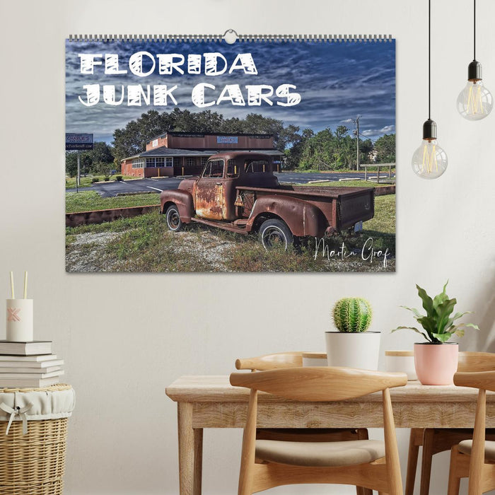 Florida Junk Cars (CALVENDO Wandkalender 2024)