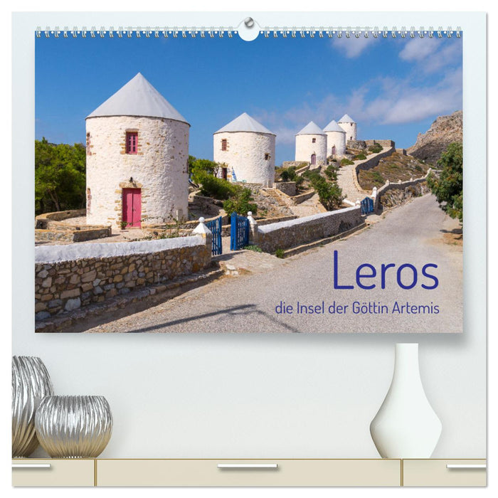 Leros - die Insel der Göttin Artemis (CALVENDO Premium Wandkalender 2024)