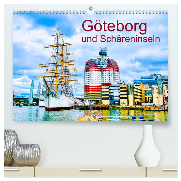 Gothenburg and Archipelago Islands (CALVENDO Premium Wall Calendar 2024) 