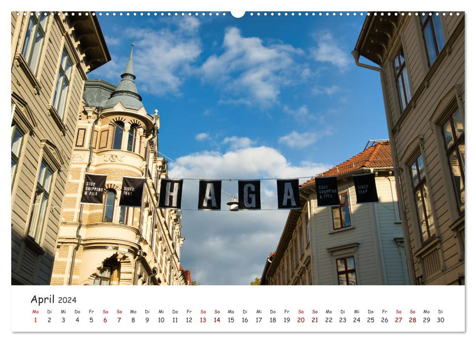 Gothenburg and Archipelago Islands (CALVENDO Premium Wall Calendar 2024) 