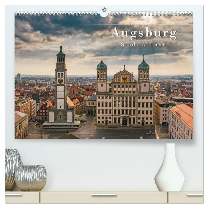 Augsbourg – Ville et campagne (Calvendo Premium Calendrier mural 2024) 