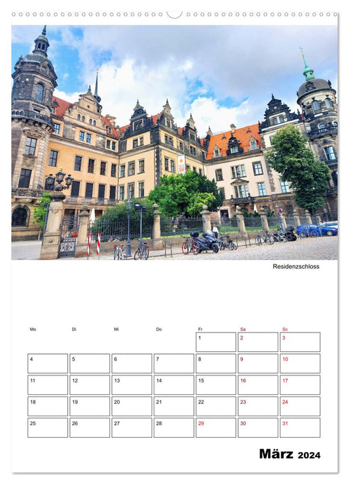 Magnificent Dresden (CALVENDO wall calendar 2024) 