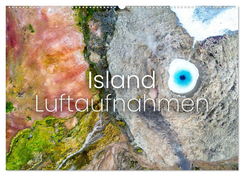 Photos aériennes d'Islande (calendrier mural CALVENDO 2024) 