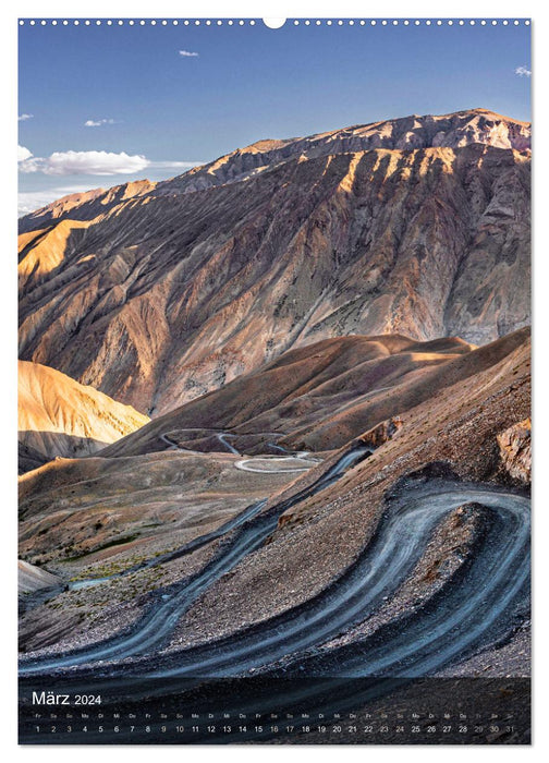 The highest mountain landscapes in the world Himalaya-Karakoram (CALVENDO wall calendar 2024) 