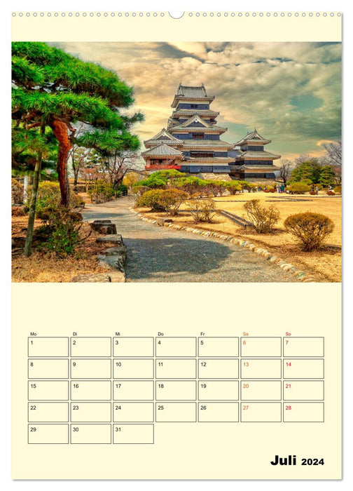 Japan - Hightech und viel Tradition (CALVENDO Premium Wandkalender 2024)