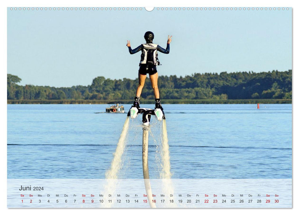 Wassersport - Fun pur (CALVENDO Premium Wandkalender 2024)