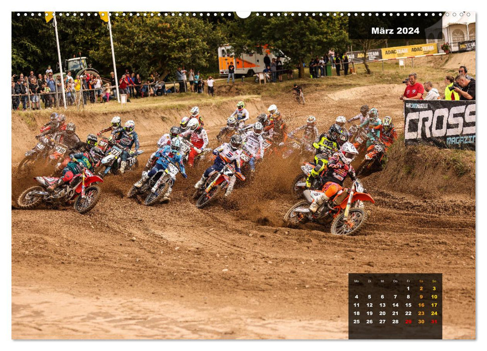 The gate drops - get ready for the race and do your your best (CALVENDO Wandkalender 2024)