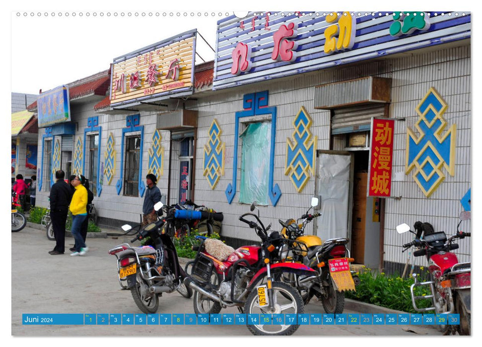 Begegnungen am Wegesrand – Auf dem Weg von Kashgar nach Lhasa (CALVENDO Wandkalender 2024)