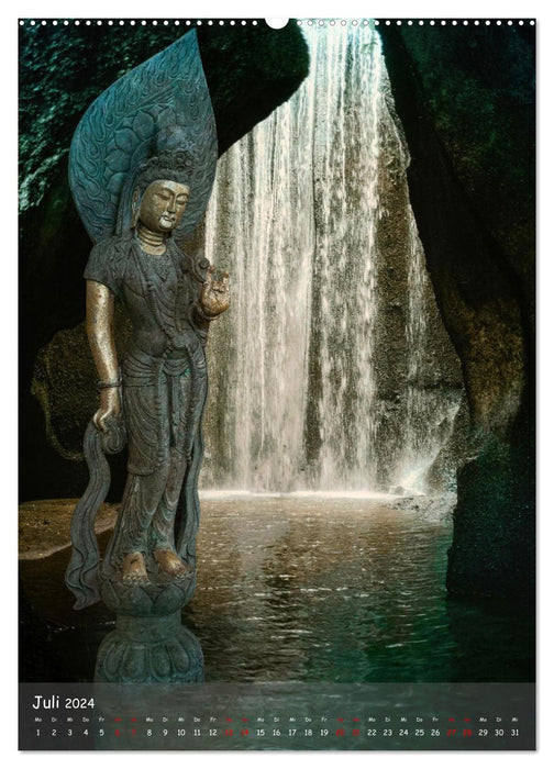 Kraft mit Buddha (CALVENDO Premium Wandkalender 2024)