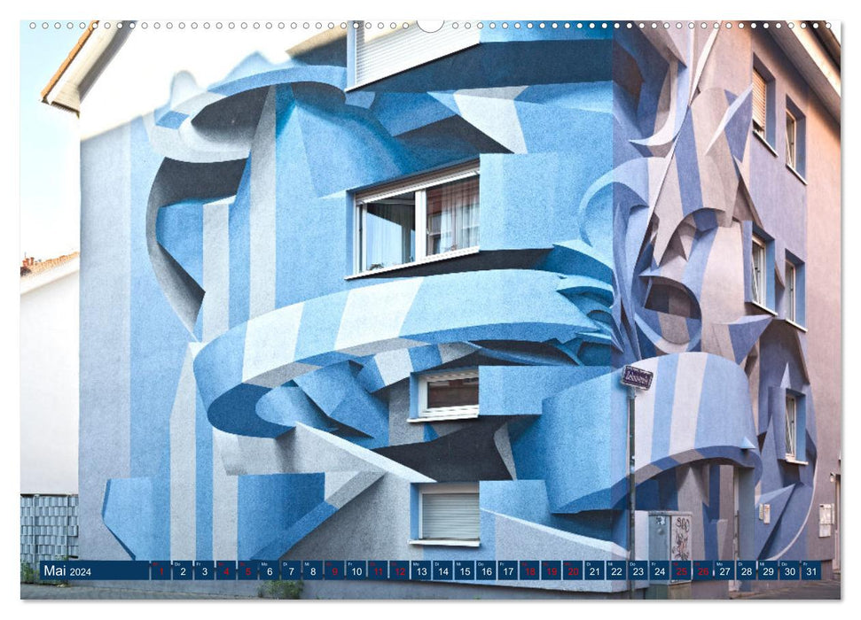 Mannheim - Jugendstil bis Popart (CALVENDO Premium Wandkalender 2024)