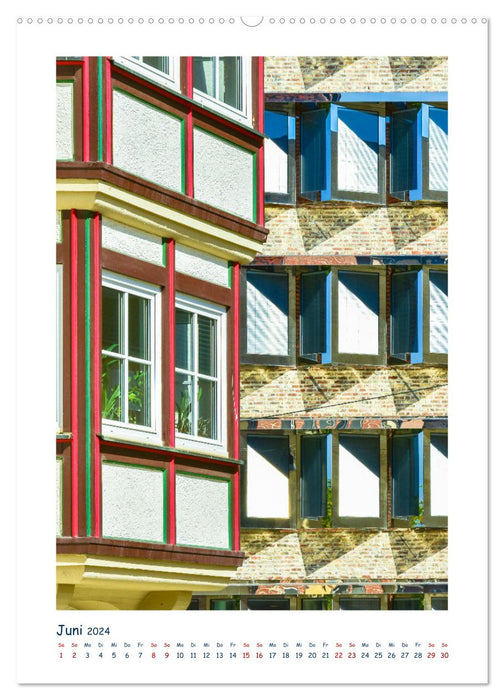 Façades de la ville d'Ulm (Calvendo Premium Calendrier mural 2024) 