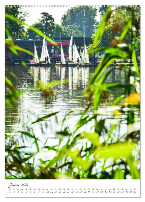 Nuremberg En route vers la nature (Calvendo Premium Wall Calendar 2024) 