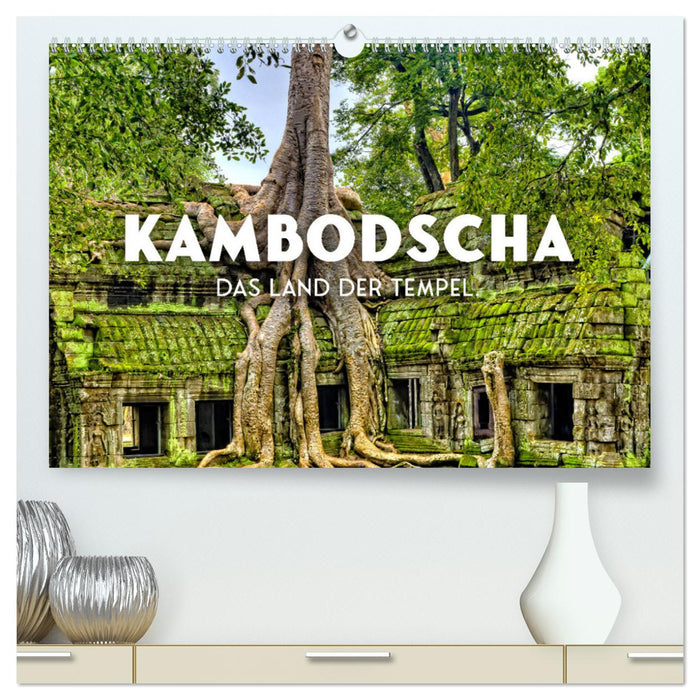 Kambodscha - Das Land der Tempel. (CALVENDO Premium Wandkalender 2024)