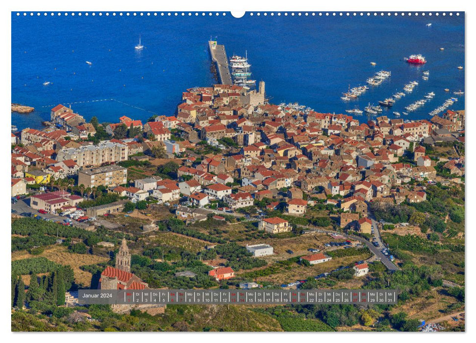 Vis Kroatien - Romantische Insel der Adria (CALVENDO Premium Wandkalender 2024)