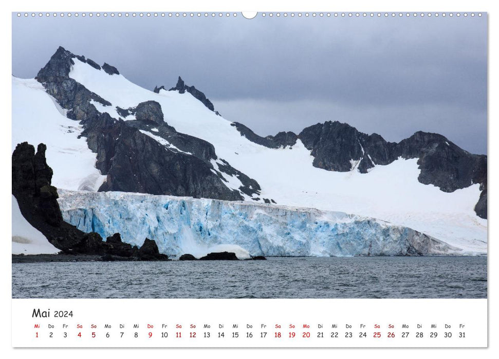 Antarktische Halbinsel (CALVENDO Premium Wandkalender 2024)