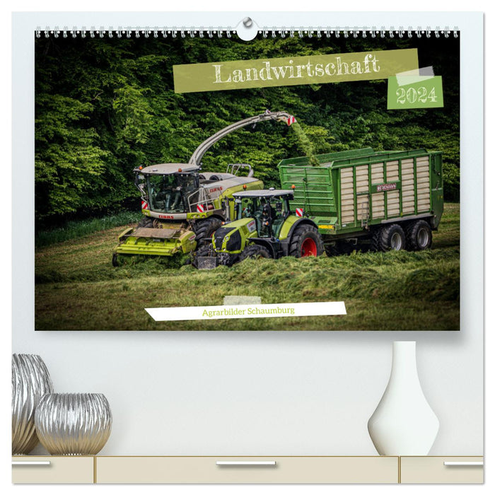 Landwirtschaft 2024 (CALVENDO Premium Wandkalender 2024)