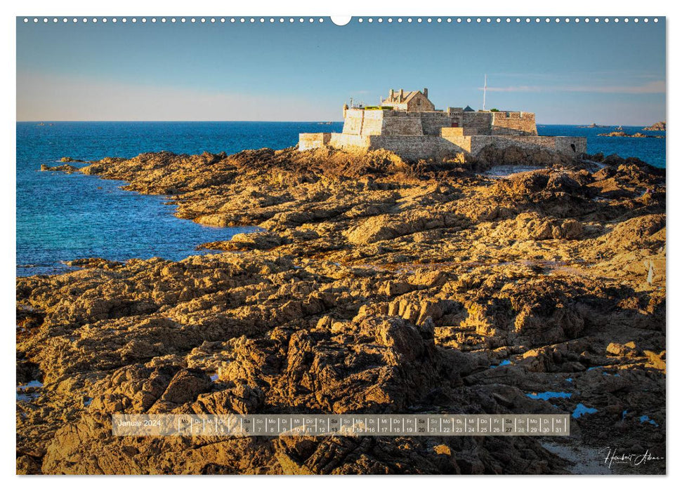 Bretagne – La Perle de France (Calendrier mural CALVENDO 2024) 