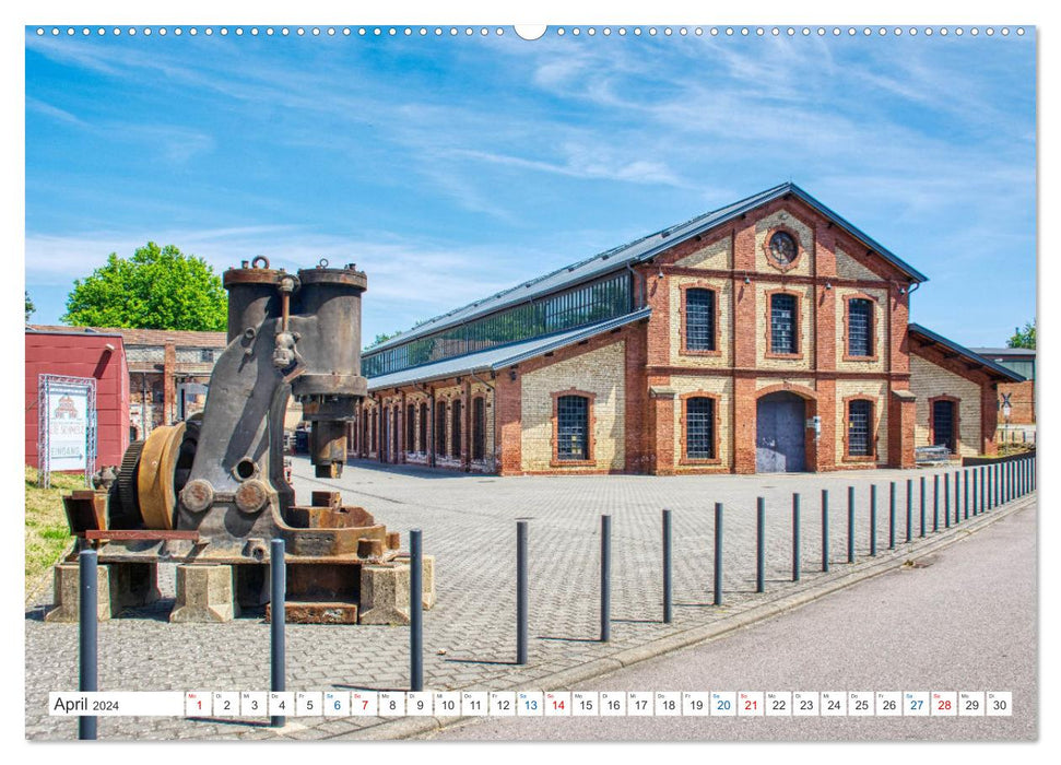 Sankt Ingbert - Charmante Kleinstadt im Saarland (CALVENDO Premium Wandkalender 2024)