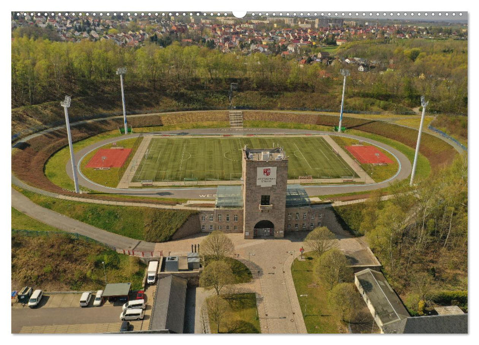 Zwickau - photos aériennes (calendrier mural CALVENDO 2024) 