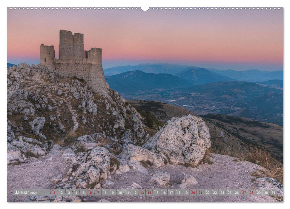 Abruzzes - Le centre sauvage de l'Italie (Calendrier mural CALVENDO 2024) 