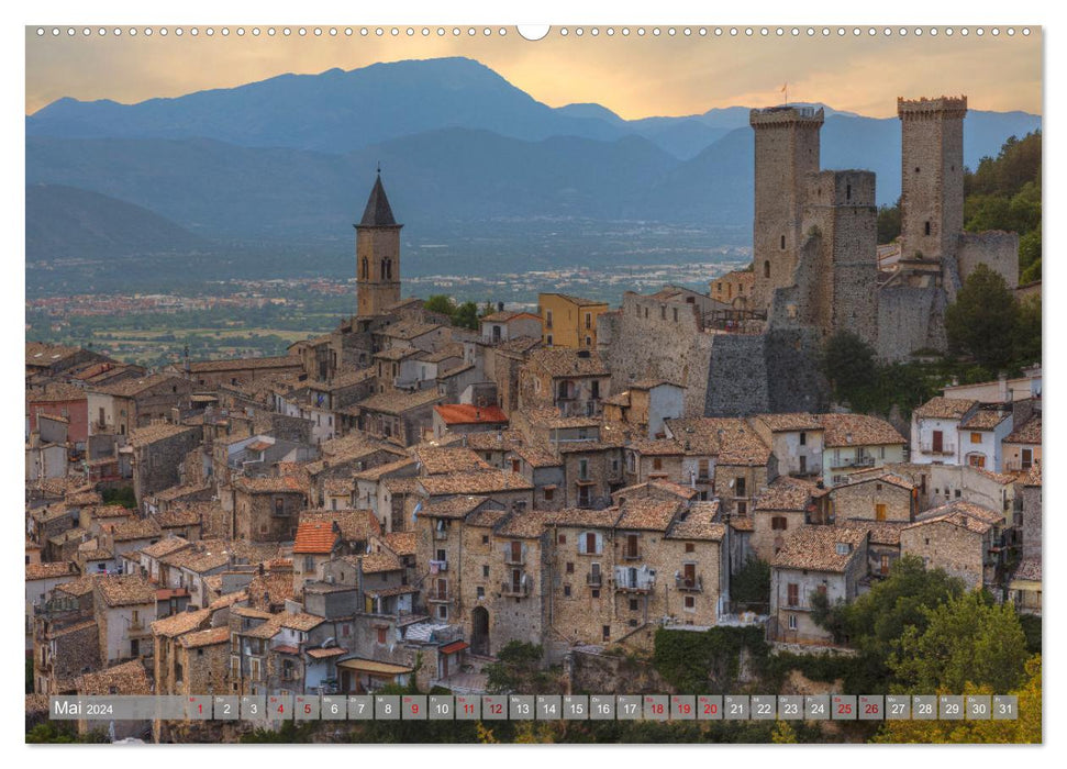 Abruzzes - Le centre sauvage de l'Italie (Calendrier mural CALVENDO 2024) 