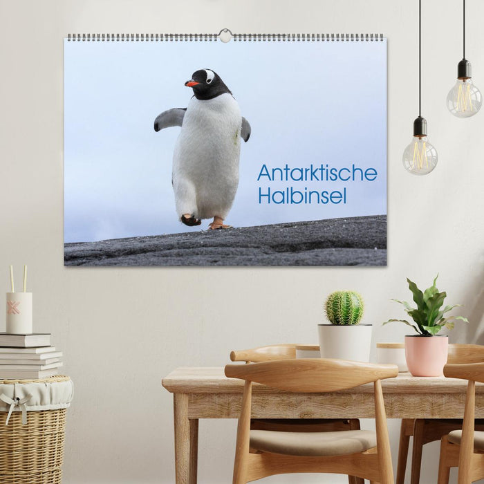 Péninsule Antarctique (Calendrier mural CALVENDO 2024) 