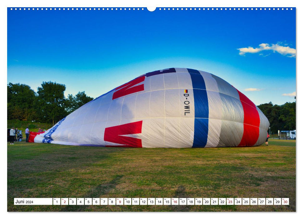 Fascination Ballooning (Calvendo Premium Calendrier mural 2024) 